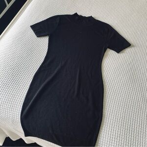 cider black sweater dress